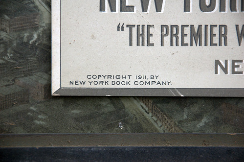 Copyright 1911, by New York Dock Company