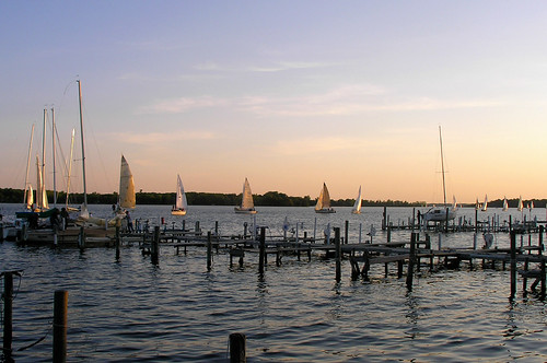 Evening sails