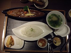 日式牛肉咖哩套餐