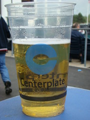 Beer cup with Centerplate Logo for thePanelist