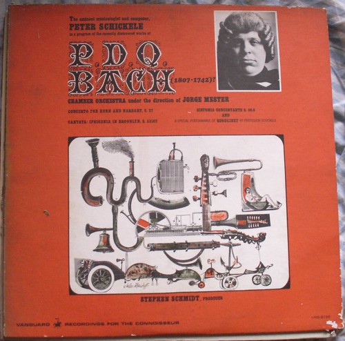 LP Dust Jacket "An Evening With PDQ Bach"