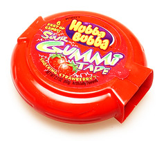 Hubba Bubba Sour Gummi Tape - Candy Blog