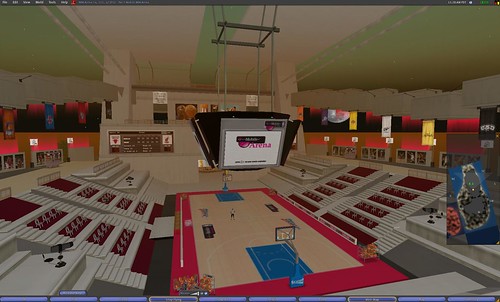 NBA stadium in Second Life