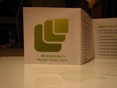 Microformats pocket cheat sheet