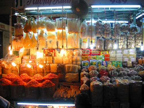 dried food stall, Ben Thanh Market, Saigon, Vietnam