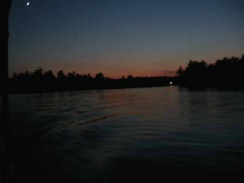 Photo water sunset kawartha