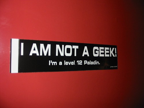 I'm not a geek...
