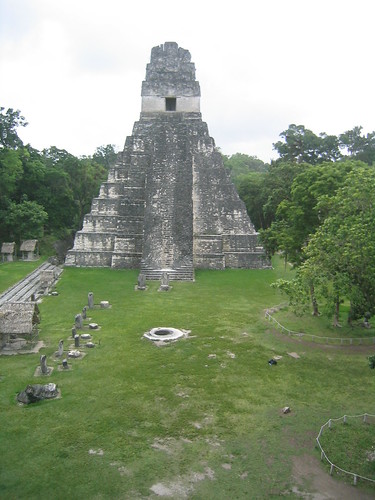 The ruins of Tikal