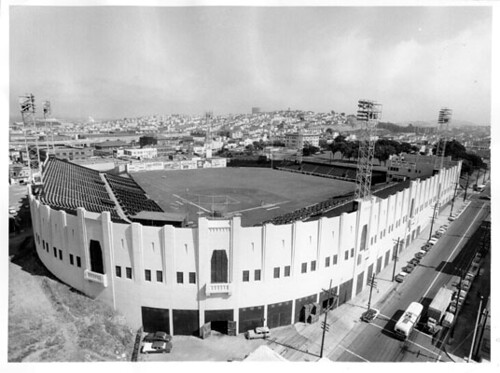 Seal Stadium, San Francisco, 1957