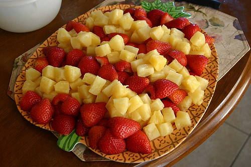 Pineapple & Strawberries