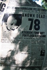 Hurricane Hazel newspaper headlines, 1954, #2