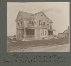 Historical photograph of house in North Chelmsford, MA