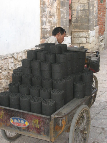 Lijiang China - charcoal