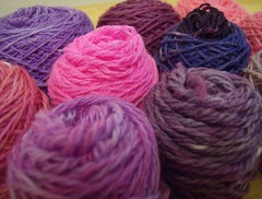 Hand Dyed Palette yarn