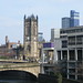 Manchester Cathedral from Blackfriars Bridge