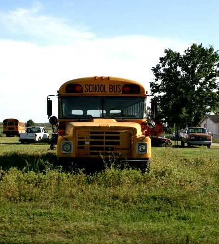 Empty School Bus