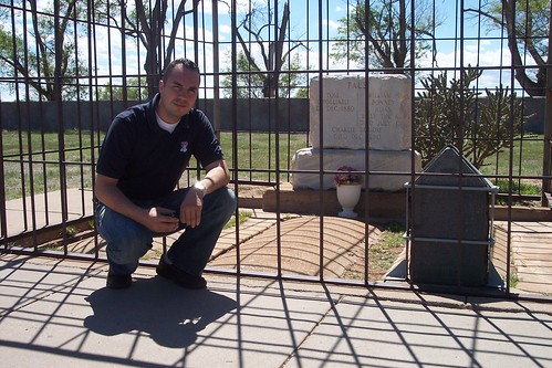 billy the kid grave. Posing in front of Billy the Kid#39;s grave site in Ft. Sumner, New Mexico.