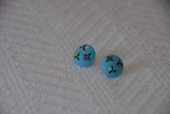 Skyblue Crochet Bolero Buttons