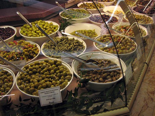 Olives and pickles - this is where I'll be if you need me