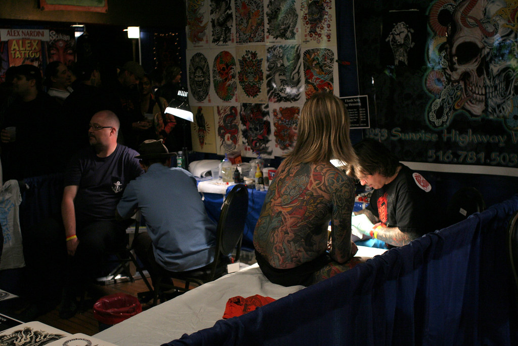 Some images from the 10th annual New York City Tattoo Convention