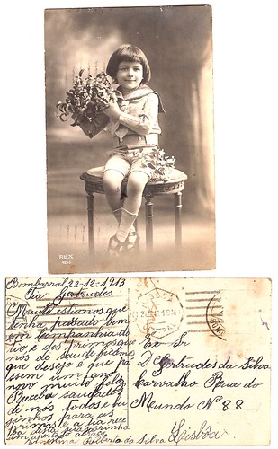 Vintage postcard, 1913