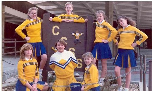 Middleschool Cheerleading - 1990