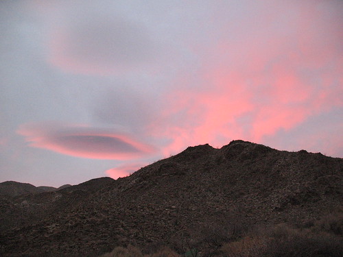 Sunset at Carrizo Canyon