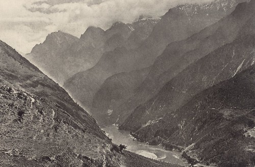 Tiger Leaping Gorge in 1925