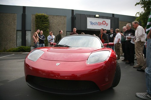 Tesla Front View