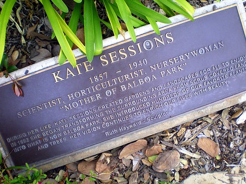 Kate Sessions Plaque
