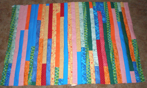 Main part of the quilt top