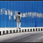 the blue wall