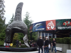 Trip to Vancouver Aquarium with the family.