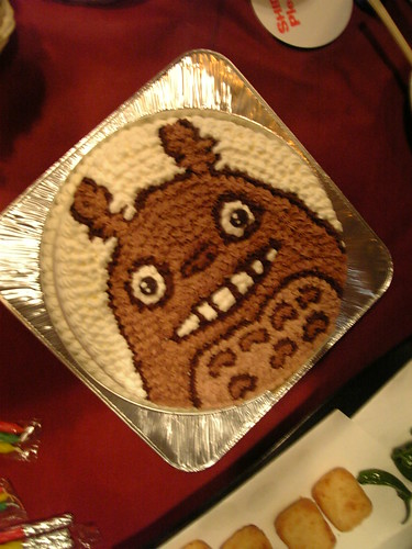 happy birthday cake anime. Totoro Birthday Cake.