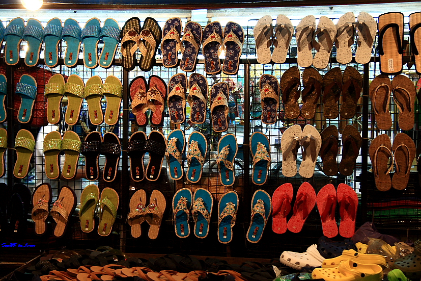 Shoes for Sale @ Hua Hin Thailand Night market