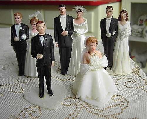 See more in the book Vintage Wedding Cake Toppers