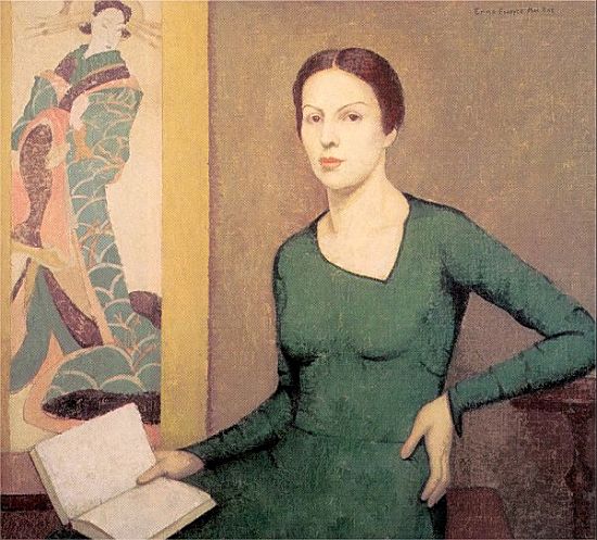 Emma Fordyce MacRae, Melina in Green, 1930