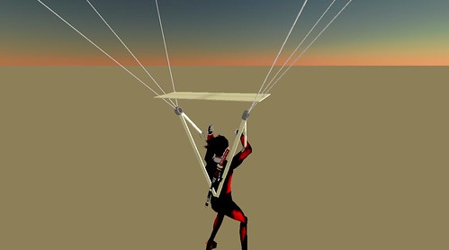 Sky Diving in Second Life (5)