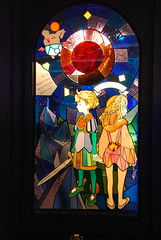 the Stained Glass of Final Fantasy Chrystal Cronicles the Ring of Fates
