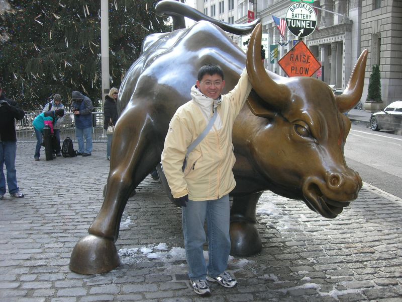 The Charging Bull, New York, USA