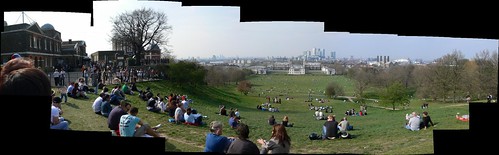 view from Greenwich observatory