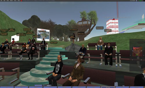 The Life 2.0 conference in Second Life