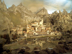 Detail van het Diorama
