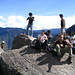 At the top of Wayne Picchu