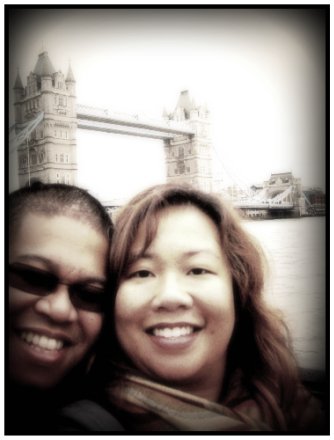Us and Tower Bridge - The Myspace Photo