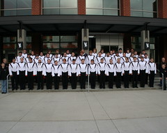 WVHS Marching Band 2006-2007, including CMS members