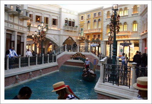 Gondola Rides inside Venetian - Las Vegas