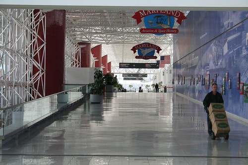 Baltimore-Washington International Airport Hallway