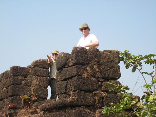 Dave and Steve on the ramparts