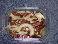 Blutwurst Salat